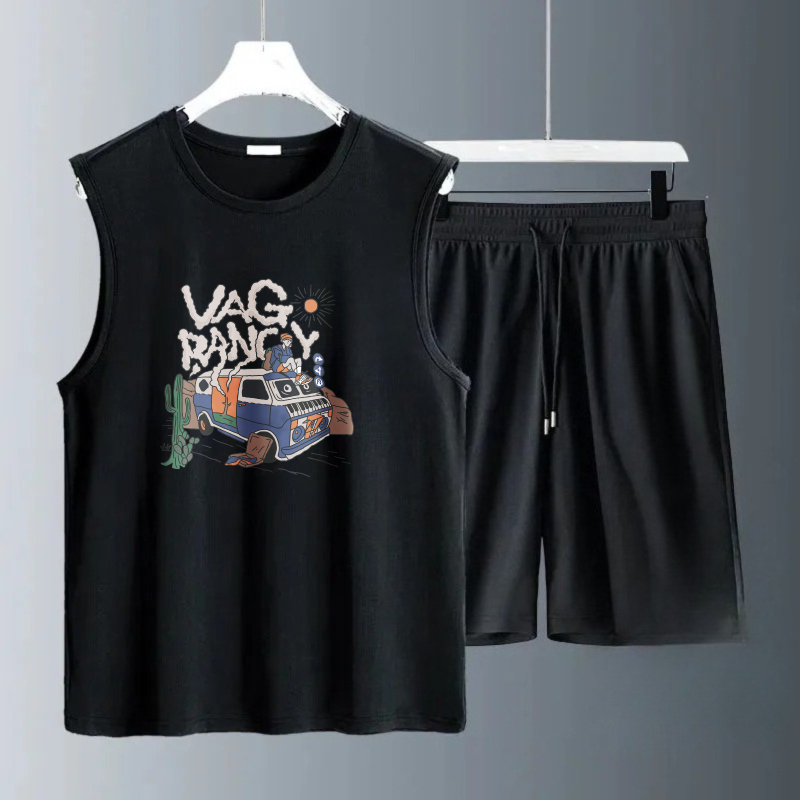 Summer Clothing Beach - Ensembles de débardeurs pour hommes Été