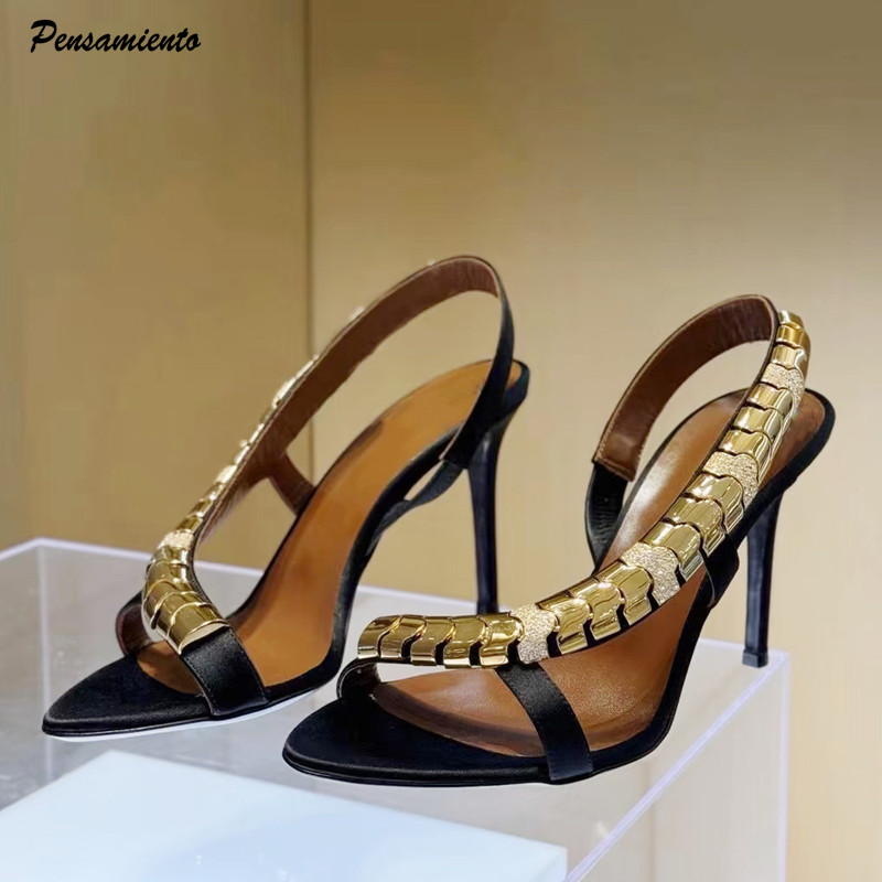 Summer Clothing Sale - Sandales gladiateur de luxe pour femme