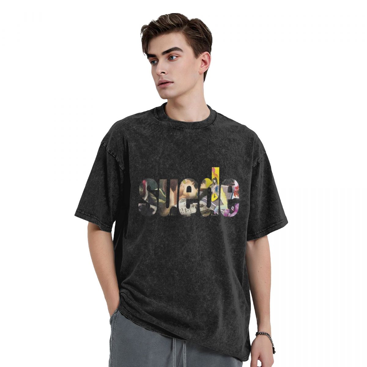 Summer Clothing London - T-Shirt The London Suede Band pour