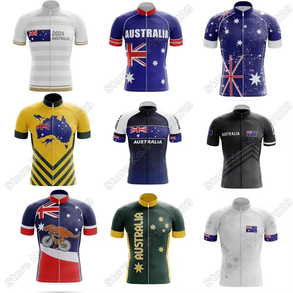 Summer Clothing Australia - Maillot de cyclisme de l'équipe nationale
