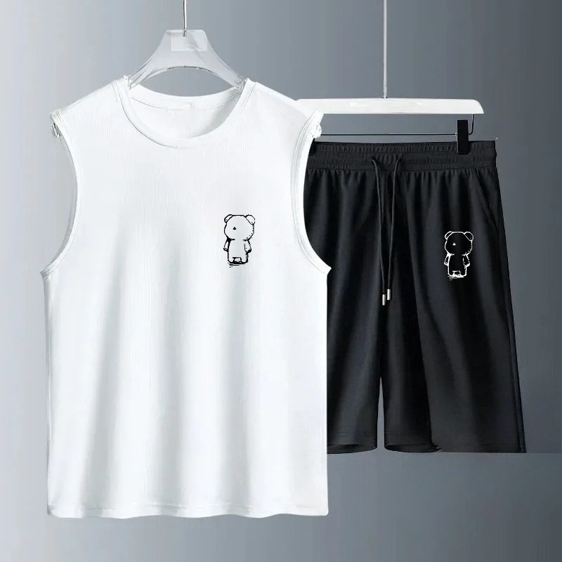 Summer Clothing Beach - Ensembles de débardeurs pour hommes Été
