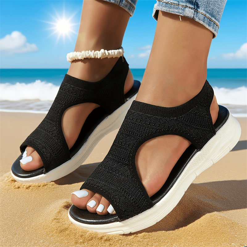 Summer Clothing Modest - Sandales d'été confortables et décontractées pour