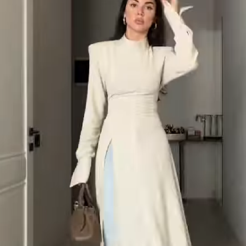 Summer Clothing For Older Women - Robe longue élégante pour femme à