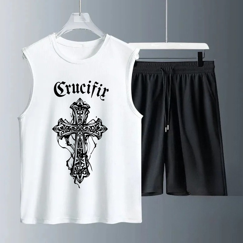 Summer Clothing Beach - Ensembles de débardeurs pour hommes Été