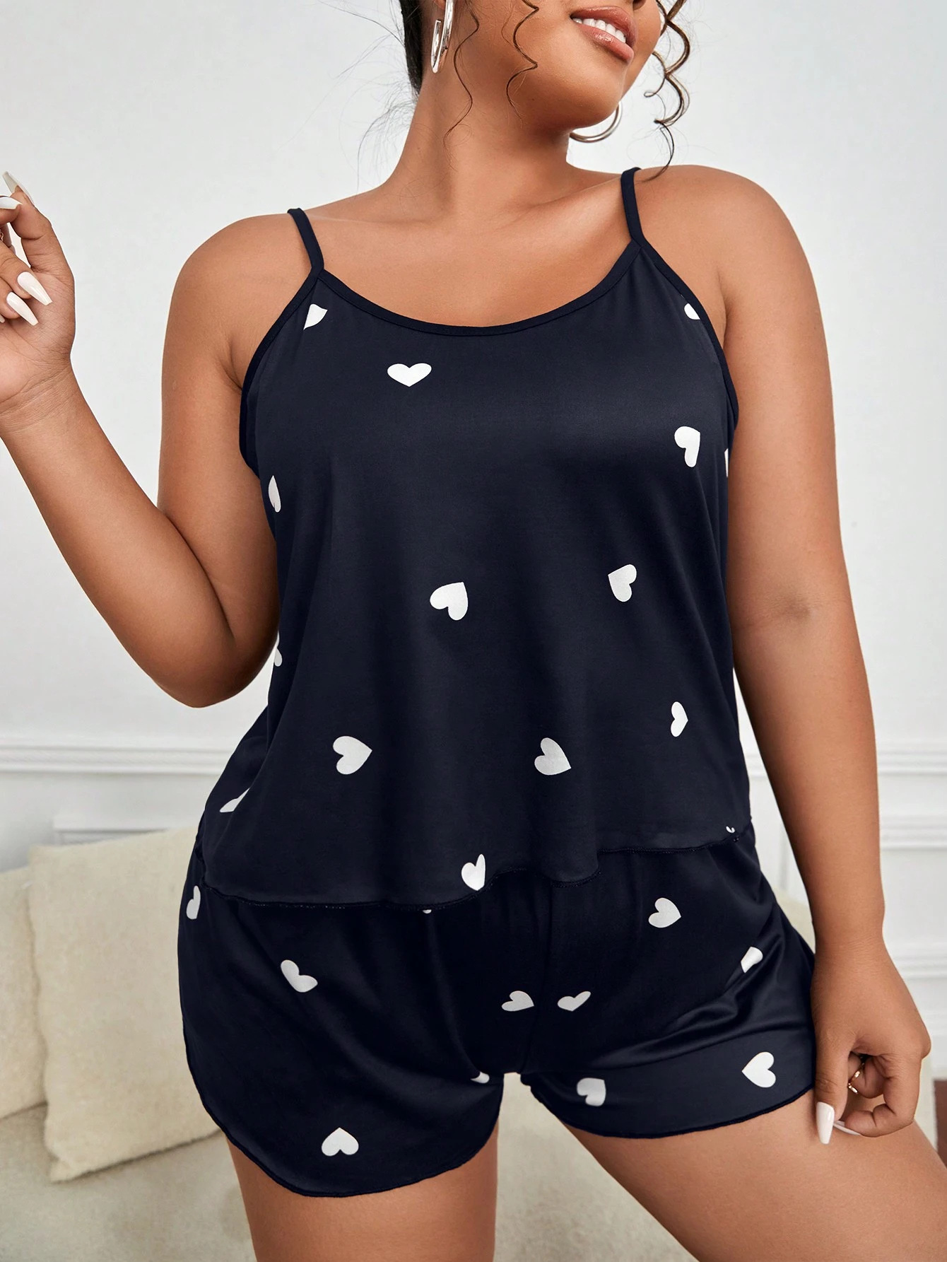 Summer Clothing Cheap - Ensemble pyjama 2 pièces pour femmes,