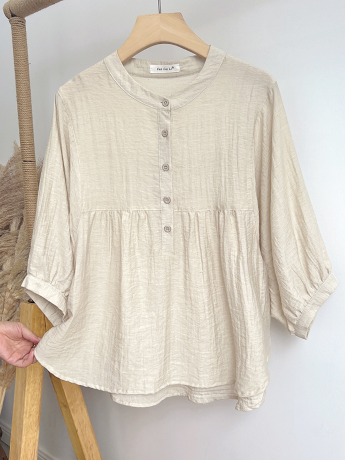 Summer Clothing For Japan - Chemises d'été fines à col rond