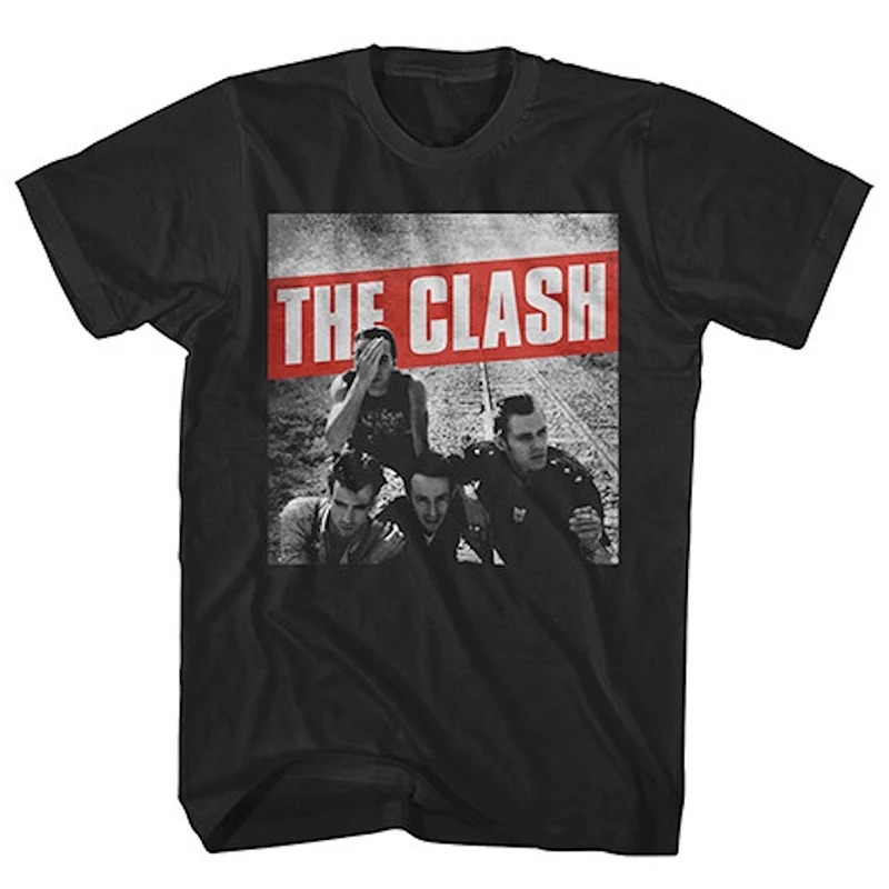 Summer Clothing London - T-shirt imprimé avec affiche classique The