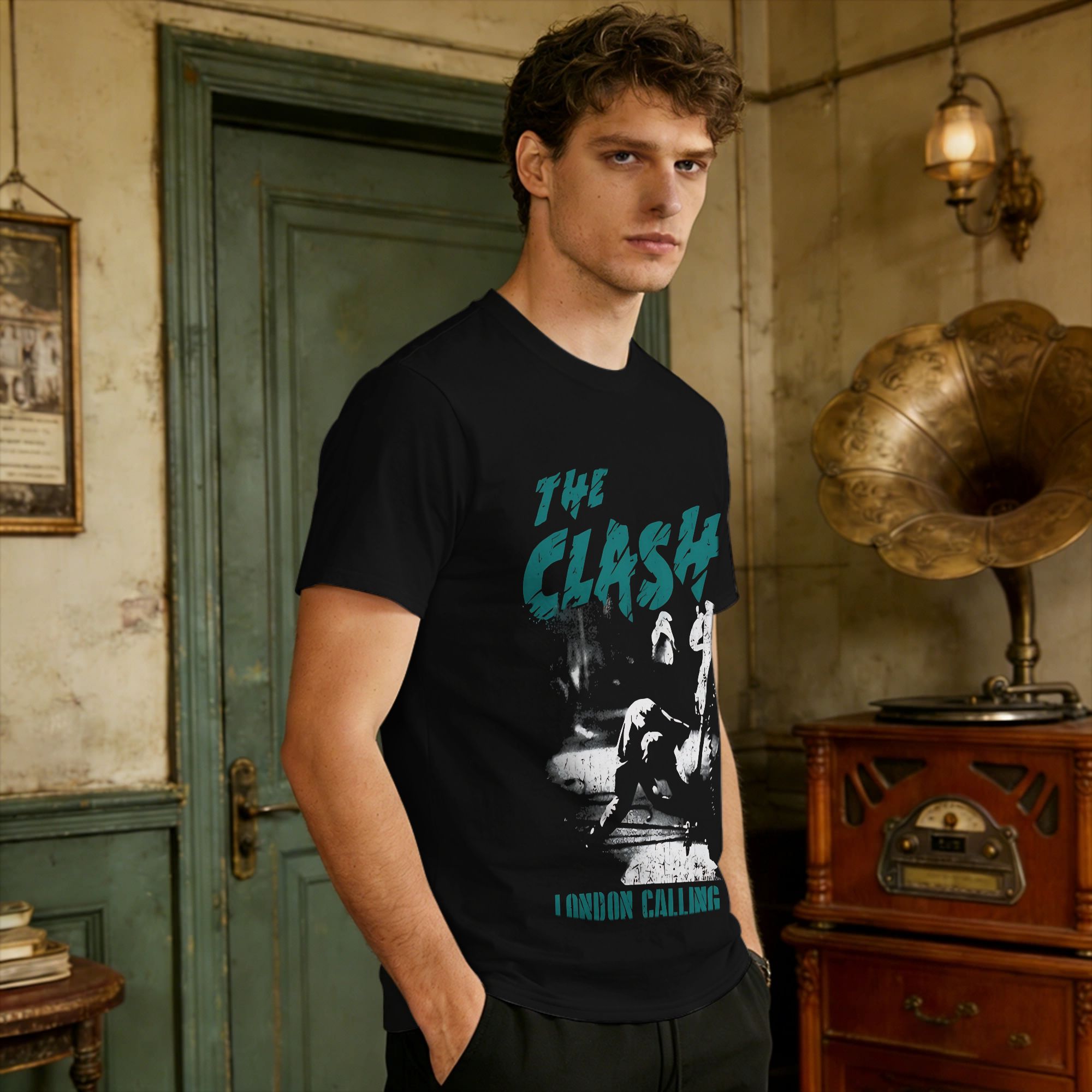 Summer Clothing London - T-shirt The Clash London Calling, t-shirt