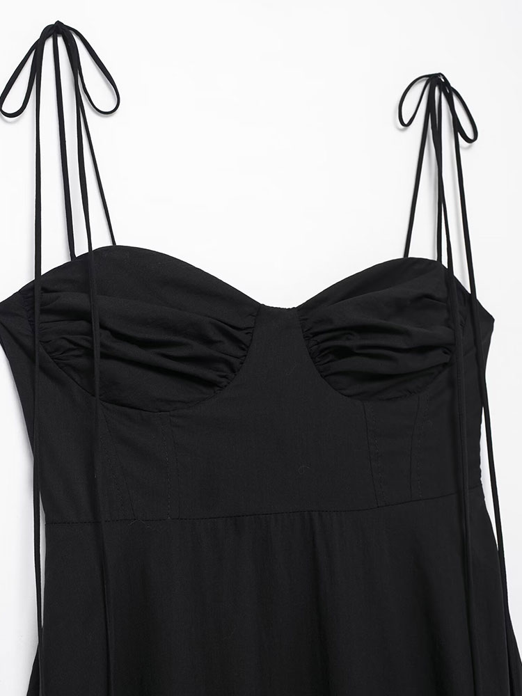 Robe longue à bretelles Spaghe - Summer Clothing Zara avis et prix