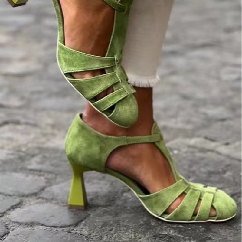 Sandales à talon chaton en dai - Summer Clothing Sale avis et prix