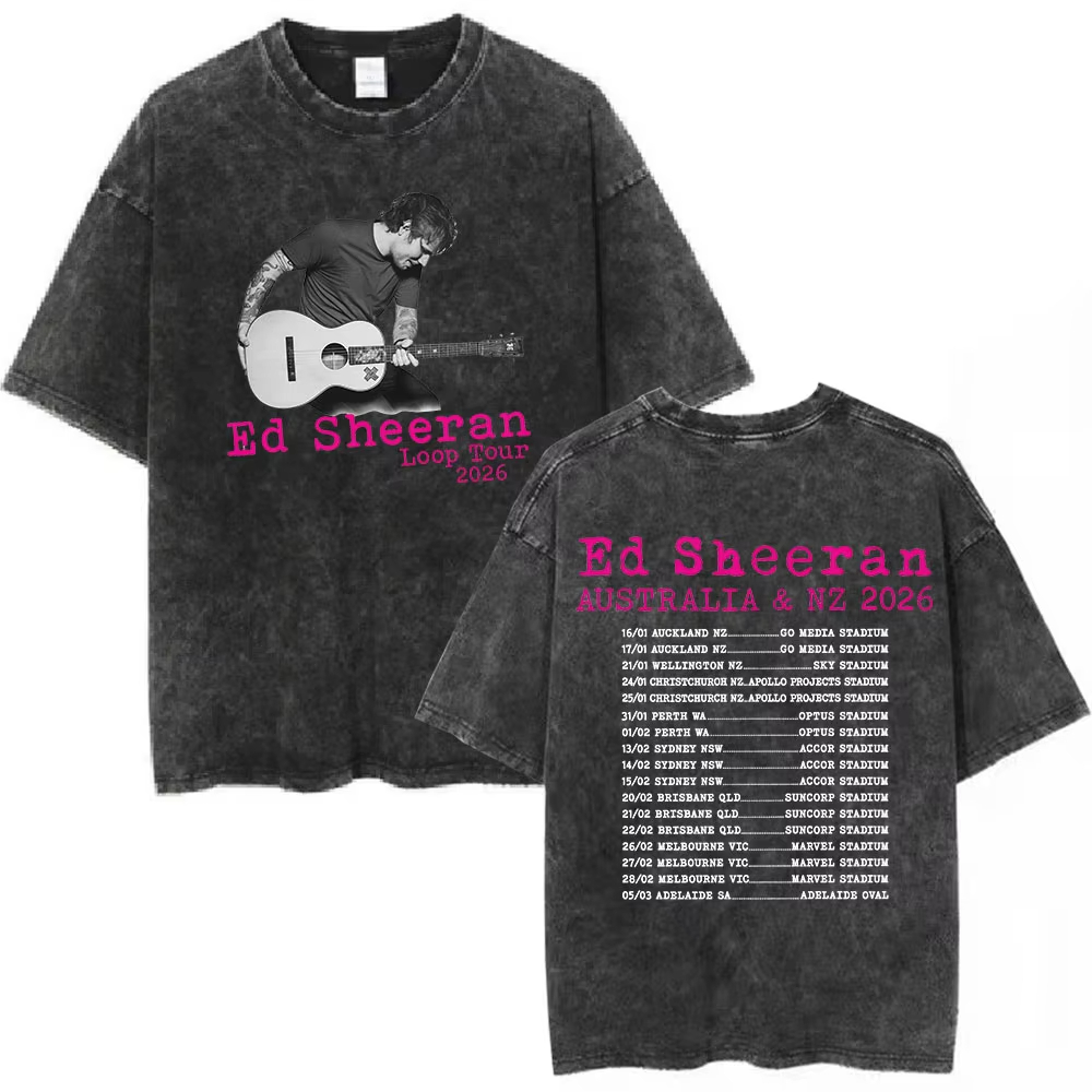 T-shirt vintage délavé Ed Shee - Summer Clothing Australia avis et prix