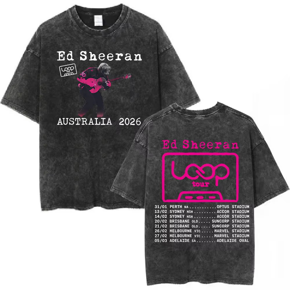 T-shirt vintage délavé Ed Shee - Summer Clothing Australia avis et prix
