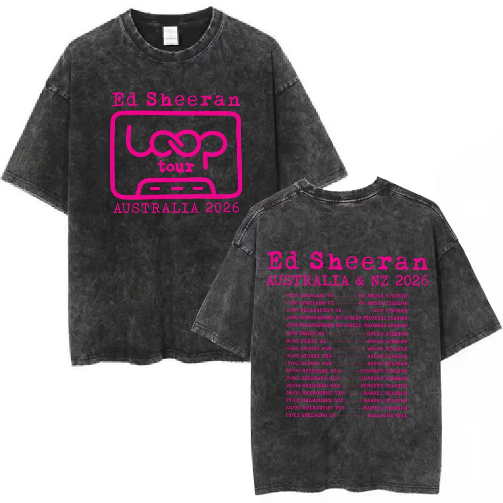 T-shirt vintage délavé Ed Shee - Summer Clothing Australia avis et prix