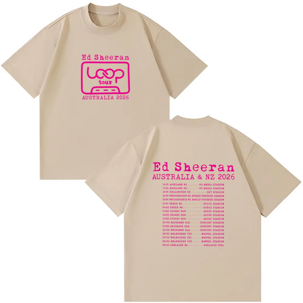 T-shirts de la tournée Ed Shee - Summer Clothing Australia avis et prix