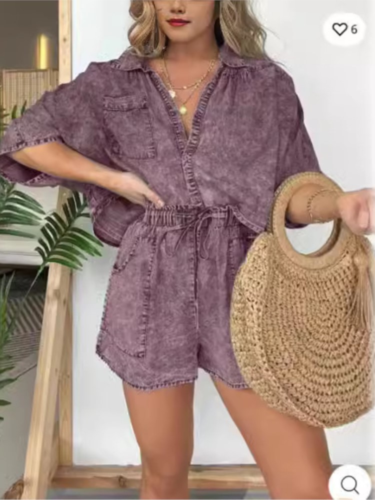 Costume Vintage en Denim bleu  - Summer Clothing Zara avis et prix
