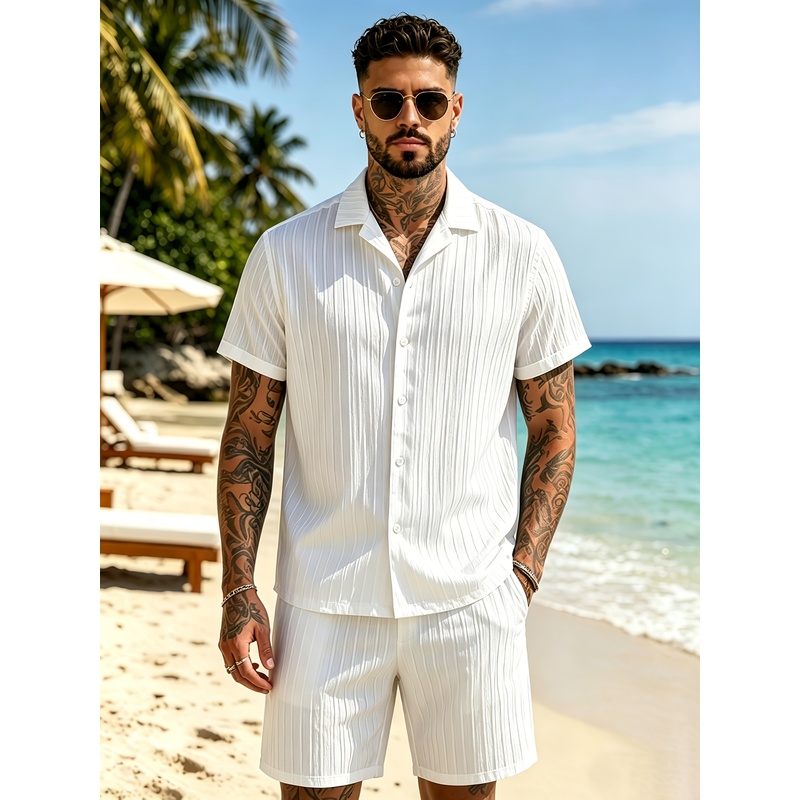 Ensemble de costume décontract - Summer Clothing Beach avis et prix