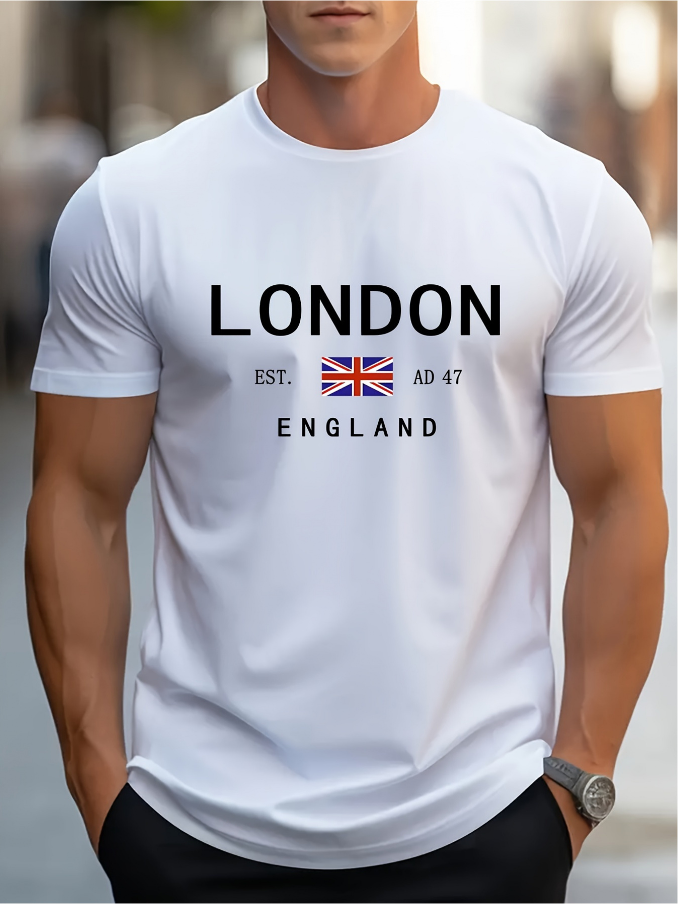 T-shirt imprimé London ENGLAND - Summer Clothing London avis et prix