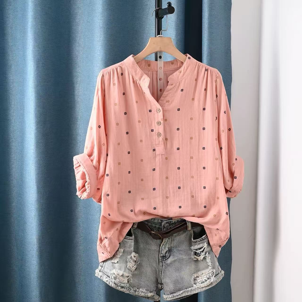 Chemisier femme 2026 en coton  - Summer Clothing For Japan avis et prix