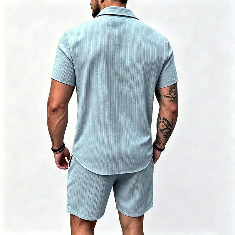 Nouvel ensemble 2 pièces homme - Summer Clothing Trend avis et prix