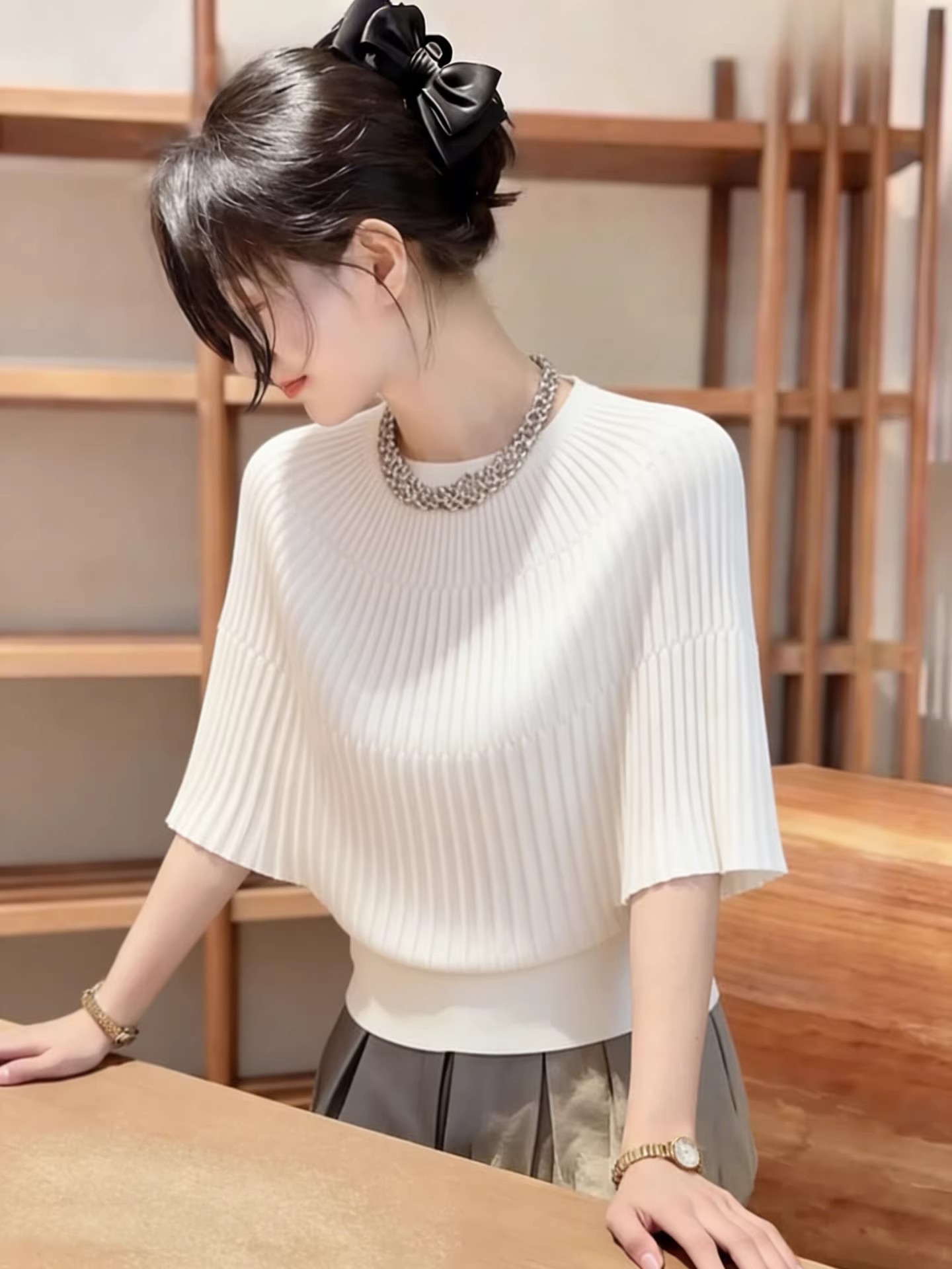 Pull en tricot à col rond pour - Summer Days Clothing avis et prix