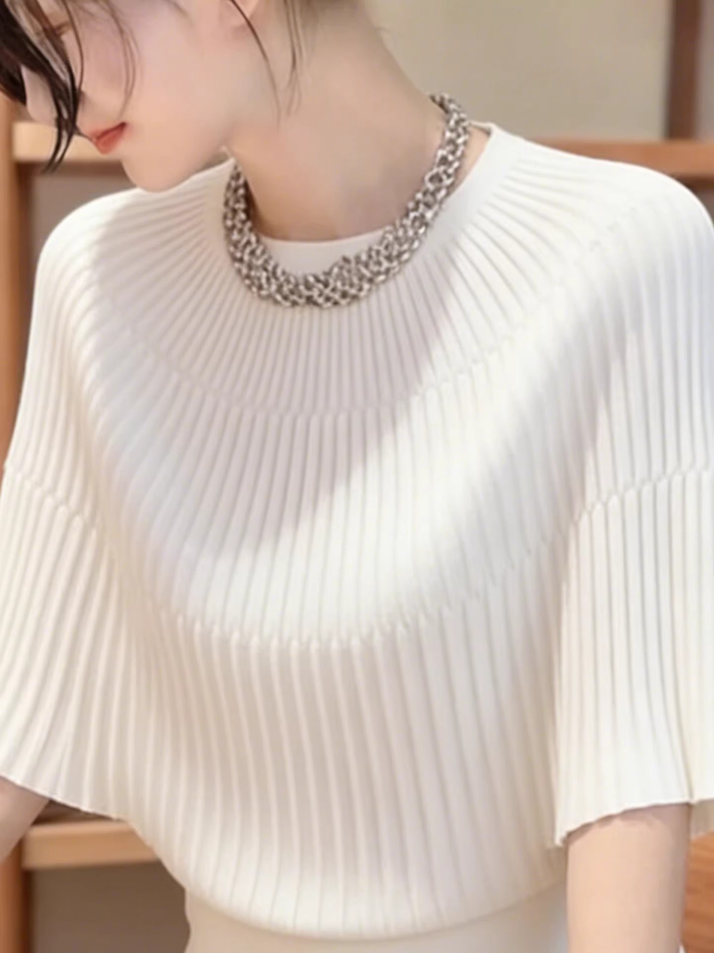 Pull en tricot à col rond pour - Summer Days Clothing avis et prix