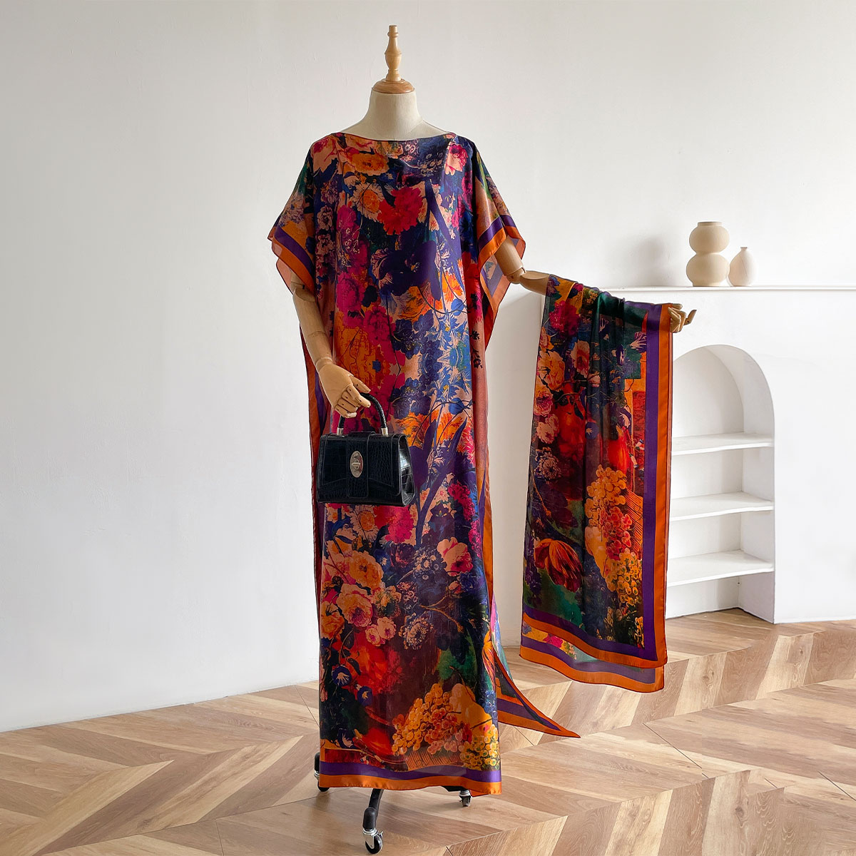 Châle long pour femme, style D - Summer Clothing For Older Women avis et prix